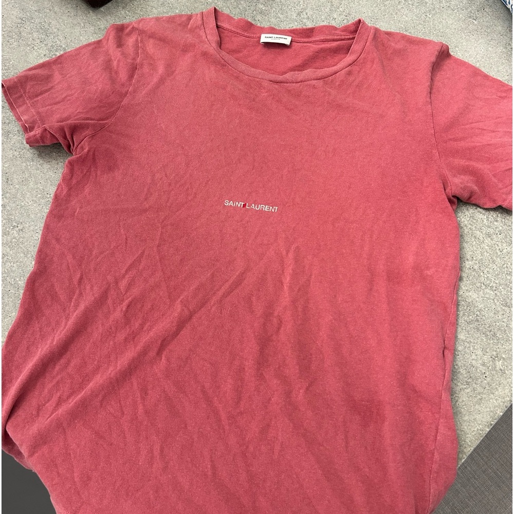 Saint Laurent oversized tee XS